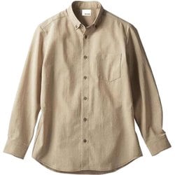 シャツ（兼用・長袖） L ベージュ OV2501-3
