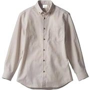 シャツ（兼用・長袖） L ライトグレー OV2501-8