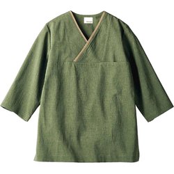 プルオーバー（兼用・7分袖） L オリーブ OV6502-6