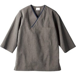 プルオーバー（兼用・7分袖） LL グレー OV6502-8