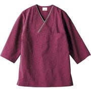 プルオーバー(兼用・7分袖) L ワイン OV6502-5