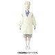シングル型給食衣（兼用・長袖） 9号 イエロー PE111-5