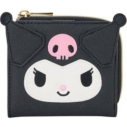 サンリオキャラクターズ フェイス形二つ折りウォレット クロミ