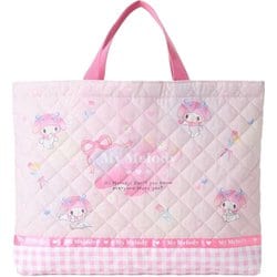 サンリオキャラクターズ キルティングレッスンバッグ マイメロディ