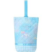 サンリオキャラクターズ キルティングシューズバッグ シナモロール