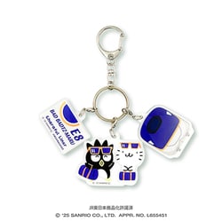 JR2-17-A サンリオキャラクターズ キャラフルライナー vol.2 3連アクリルキーホルダー バッドばつ丸
