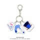 JR2-17-B サンリオキャラクターズ キャラフルライナー vol.2 3連アクリルキーホルダー タキシードサム