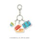JR2-17-E サンリオキャラクターズ キャラフルライナー vol.2 3連アクリルキーホルダー たまごしゃけ駅弁当