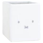 MF-5545357WH Dick Bruna ぬいぐるみストレージBOX ハーフサイズ ミッフィー ホワイト