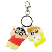 KS-5546692SH クレヨンしんちゃん ダイカットツインキーホルダー しんちゃん&ひまわり