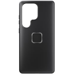エブリデイ ケース Samsung Galaxy S25 Ultra ブラック/クラリーノ M-MC-CD-BK-1