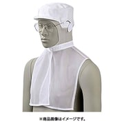 頭巾帽子 兼用 M 白 9-1515