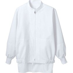 ジャンパー（兼用・長袖） S 白 8-455