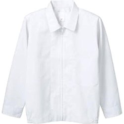 ジャンパー(兼用・長袖) 5L 白 8-601