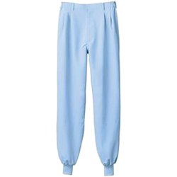 パンツ（兼用・両脇ゴム） 4L ブルー 7-472CB