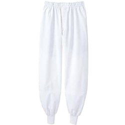 パンツ（兼用・総ゴム） LL 白 DF7711-2