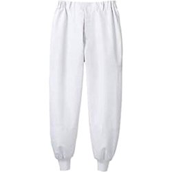 パンツ（兼用・両脇ゴム） L 白 RS7701-2