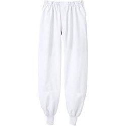 パンツ（兼用・総ゴム） M 白 RS7711-2