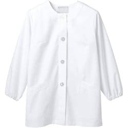 調理衣 レディス 長袖 LL 白 1-031