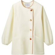 調理衣 レディス 長袖 3L クリーム 1-045