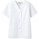 調理衣 レディス 半袖 5L 白 1-432