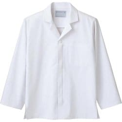 調理コート（兼用・長袖） SS 白 1-571