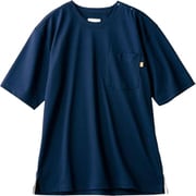 ワイドTシャツ 兼用 半袖 M ネイビー OV2512-9