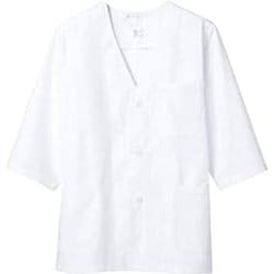 調理衣（メンズ・7分袖） L 白 1-615