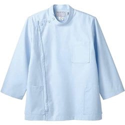 ケーシー(メンズ・8分袖) 4L サックス 52-813