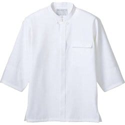 調理コート（兼用・7分袖） M 白 2-671