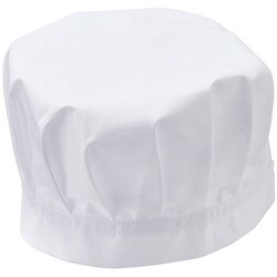 給食帽 児童用 LL 白 PV901-2