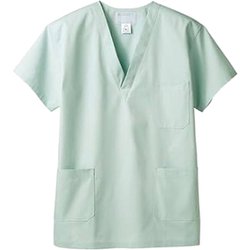 手術下着（メンズ・半袖・上衣） LL ワサビ 58-693
