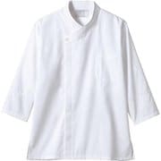 調理コート 兼用 7分袖 M 白 2-661