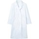 ドクターコート（レディス長袖ダブル） S 白 71-071