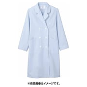 ドクターコート（レディス長袖ダブル） LL サックス 71-073