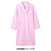ドクターコート（レディス長袖ダブル） M ピンク 71-075