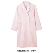 ドクターコート（レディス長袖ダブル） 3L ピンク 71-075