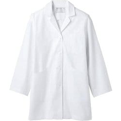 ドクターコート（レディス長袖シングル M 白 71-081