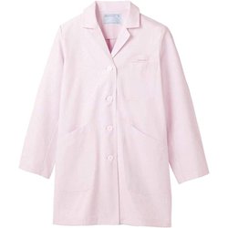 ドクターコート（レディス長袖シングル M ピンク 71-085