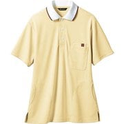 ポロシャツ(男女兼用・半袖) S イエロー/白 32-5035