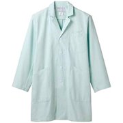 ドクターコート（メンズ長袖シングル） 3L ミント 71-687