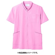 スクラブ（男女兼用・半袖） S ピンク/ワイン 72-1222