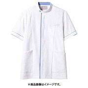ジャケット(メンズ・半袖) S 白/ブルー 72-1234