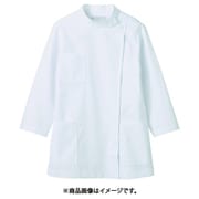 ケーシー(レディス・8分袖) L 白 52-121