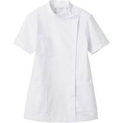 ケーシー(レディス・半袖) S 白 52-122