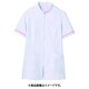 ジャケット（レディス・半袖） 6L 白/ピンク 73-1282