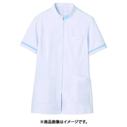 ジャケット（レディス・半袖） SS 白/サックス 73-1284