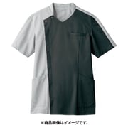 スクラブ(メンズ・半袖) 3L シルバーグレイ 72-1271