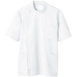 ケーシー(メンズ・半袖) M 白 72-702