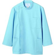 ケーシー(メンズ・8分袖) 5L サックス 72-703